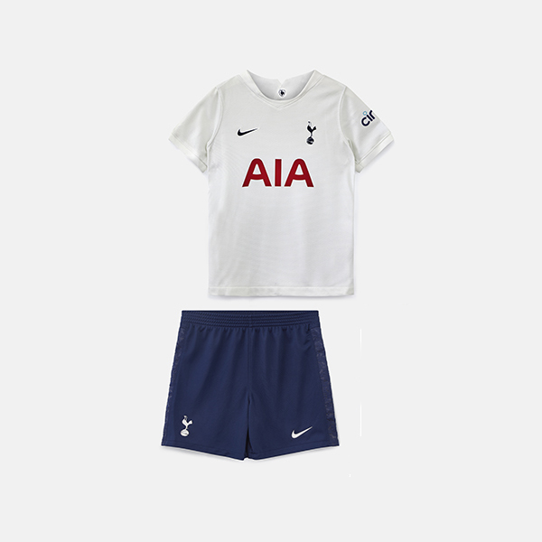 2021/22 Tottenham Hotspur Kids Home Soccer Kits Shirt With Shorts